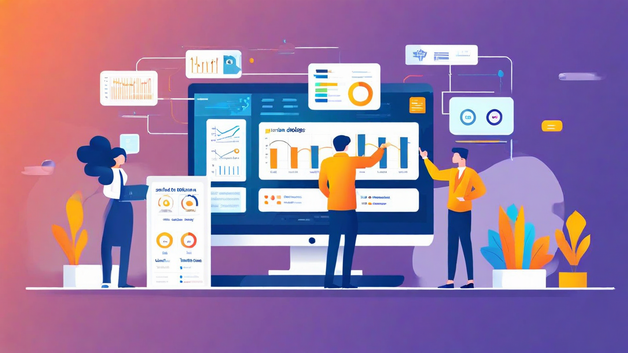 Turnkey business illustration